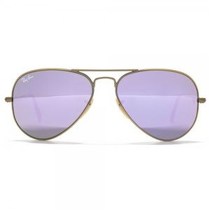 Ray-Ban Lilac Reflector Aviators